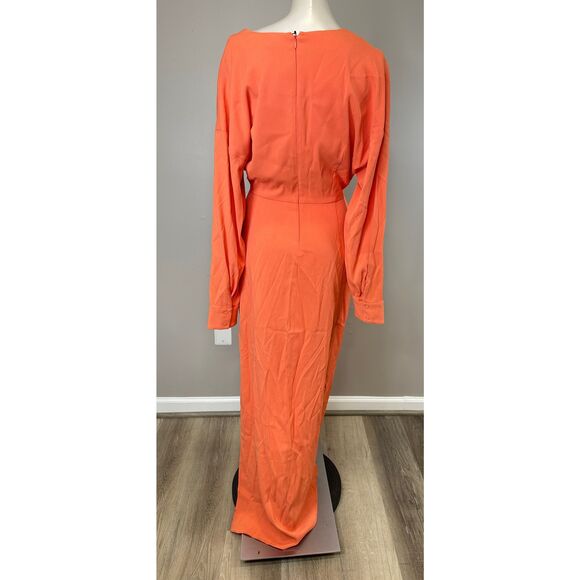 NWT LAPOINTE Pebble Crepe Cut-Out Dress Size US 10 $1490 - Picture 5 of 8